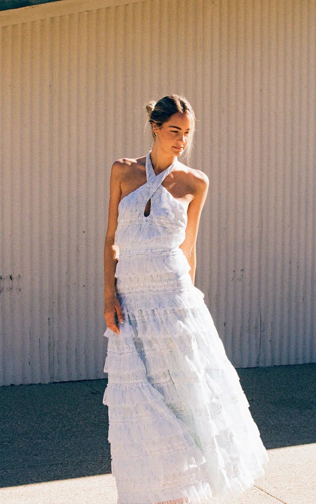 LOVETTE HALTER NECK DRESS