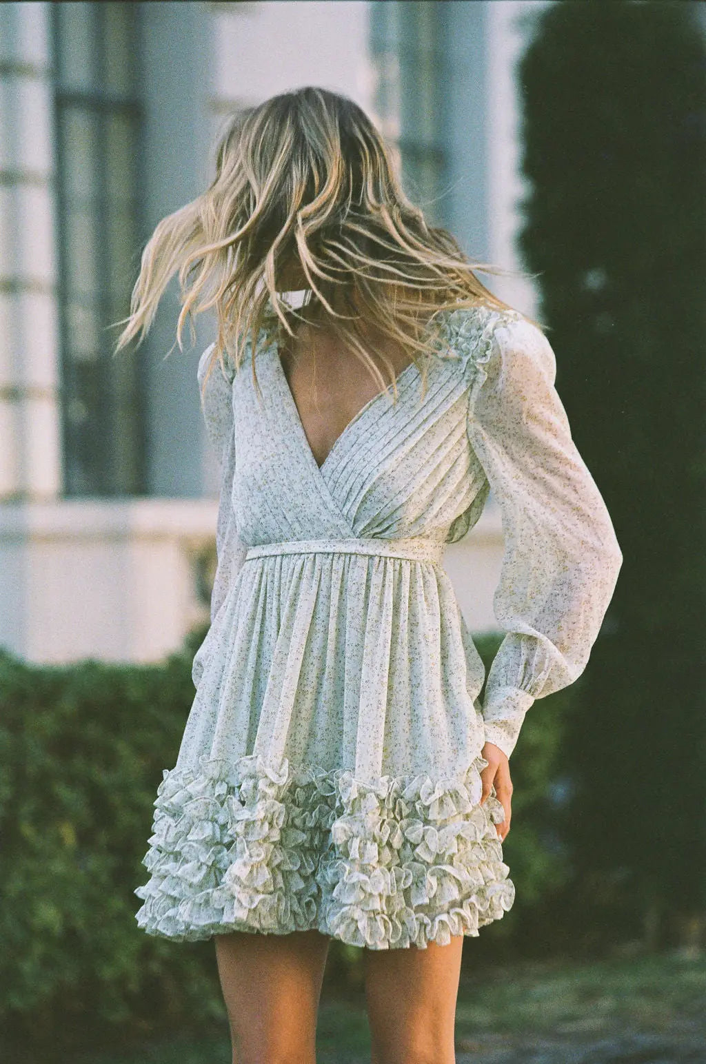 GREEN SWEETHEART DRESS