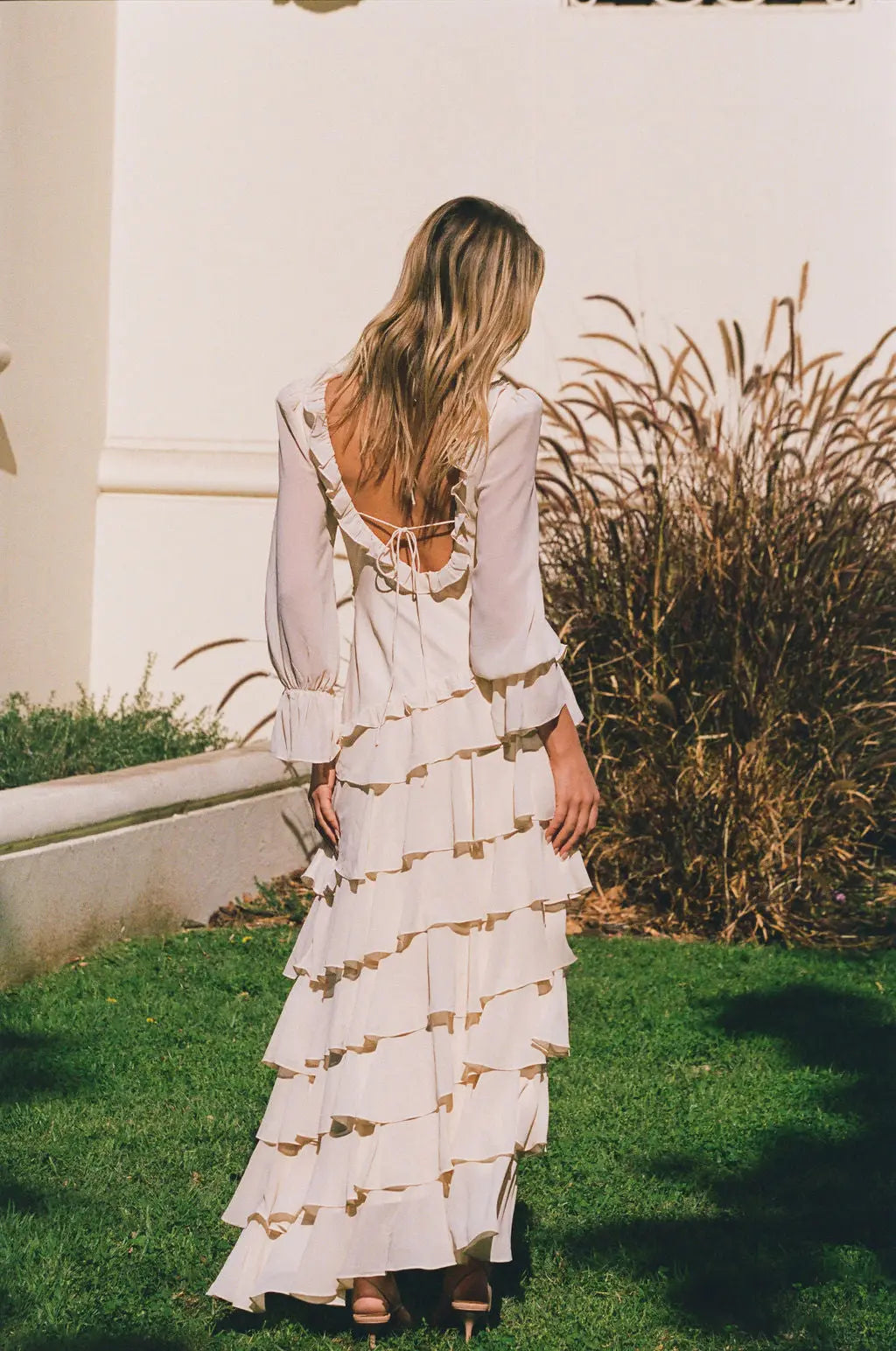 ALB RUFFLE DRESS