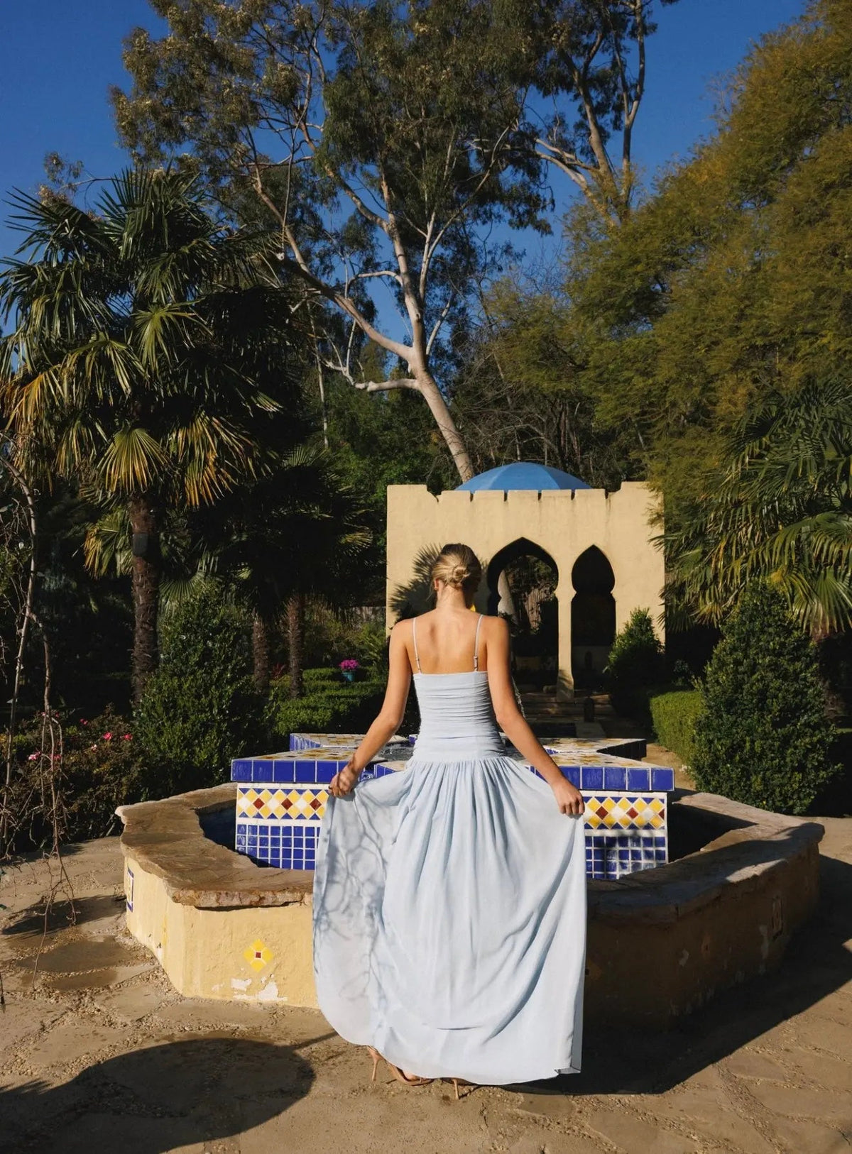 LEGACY DRESS BLUE
