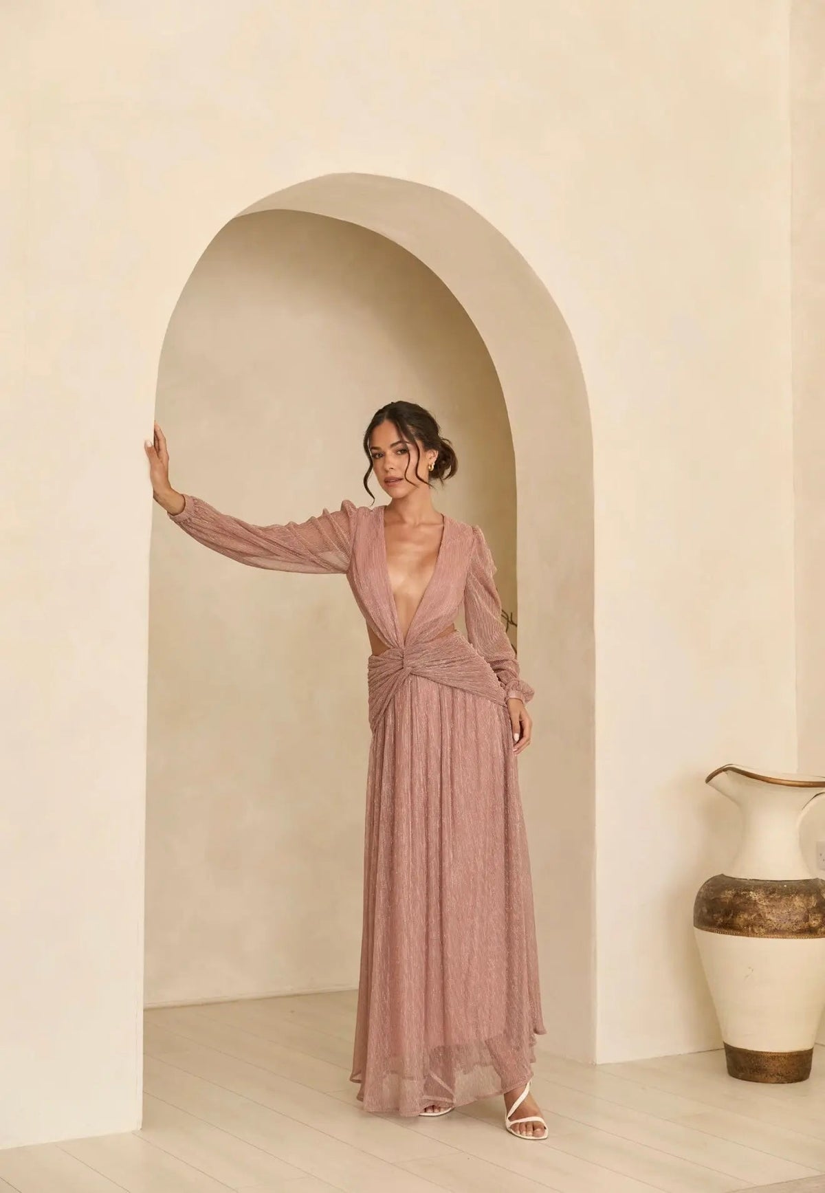GODDESS DRESS PINK