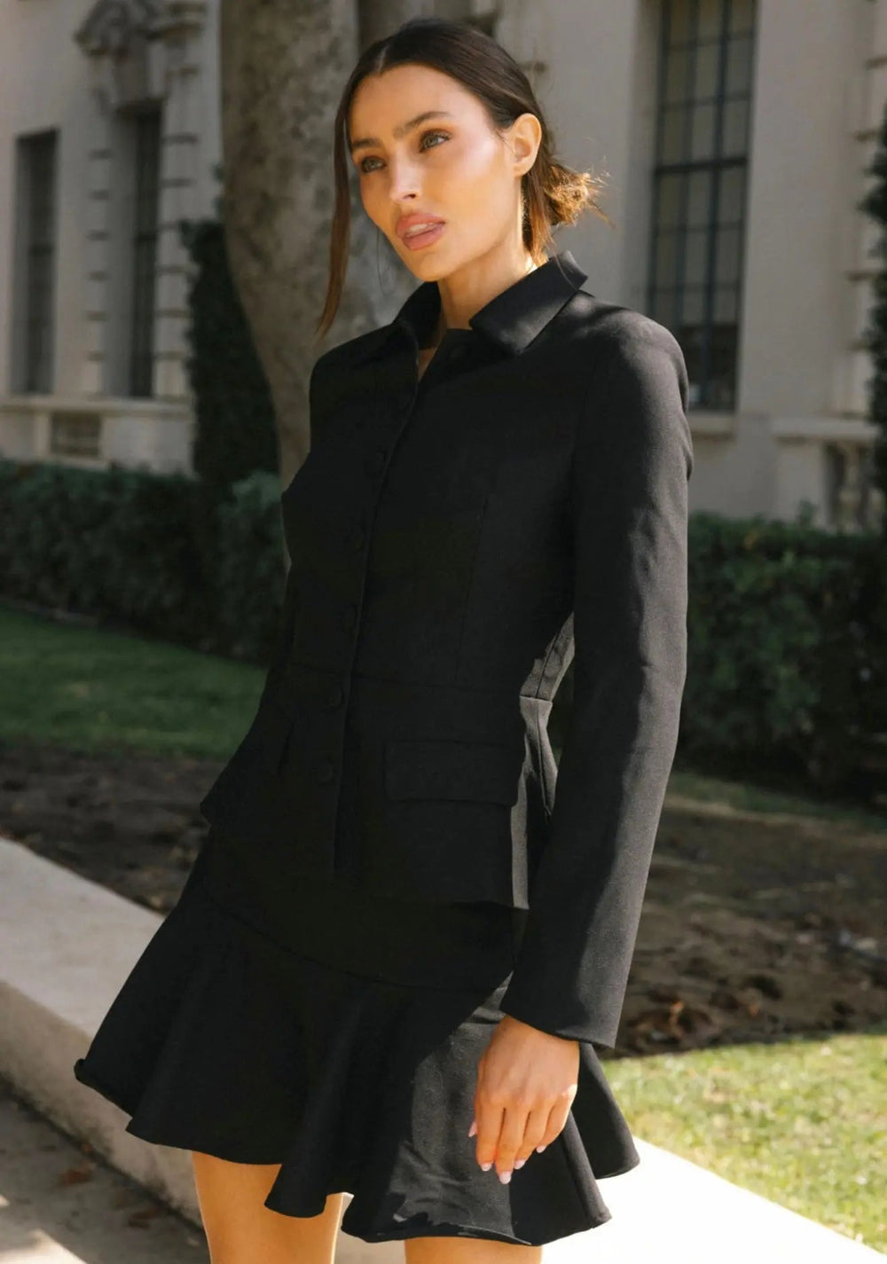 PORTER SKIRT BLACK