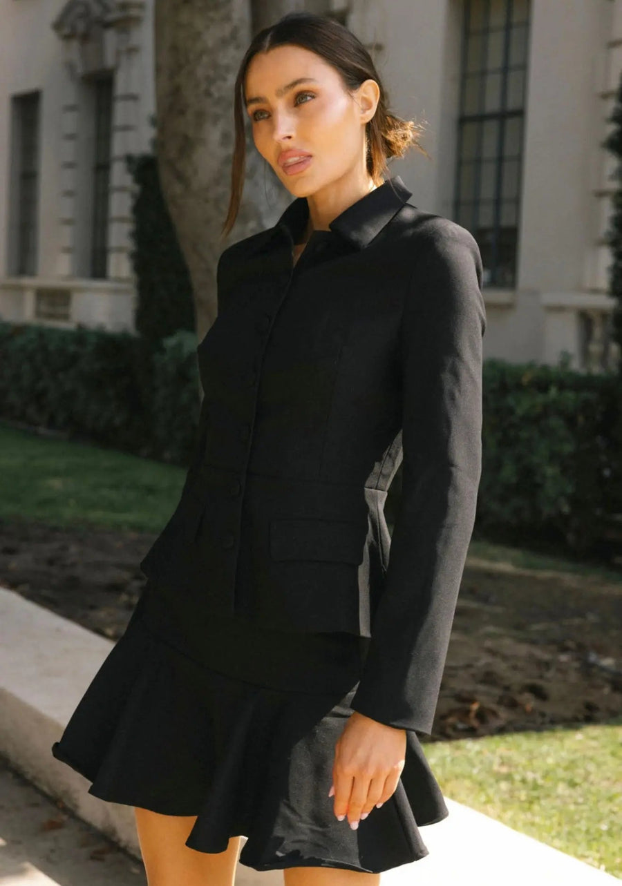 PORTER SKIRT BLACK