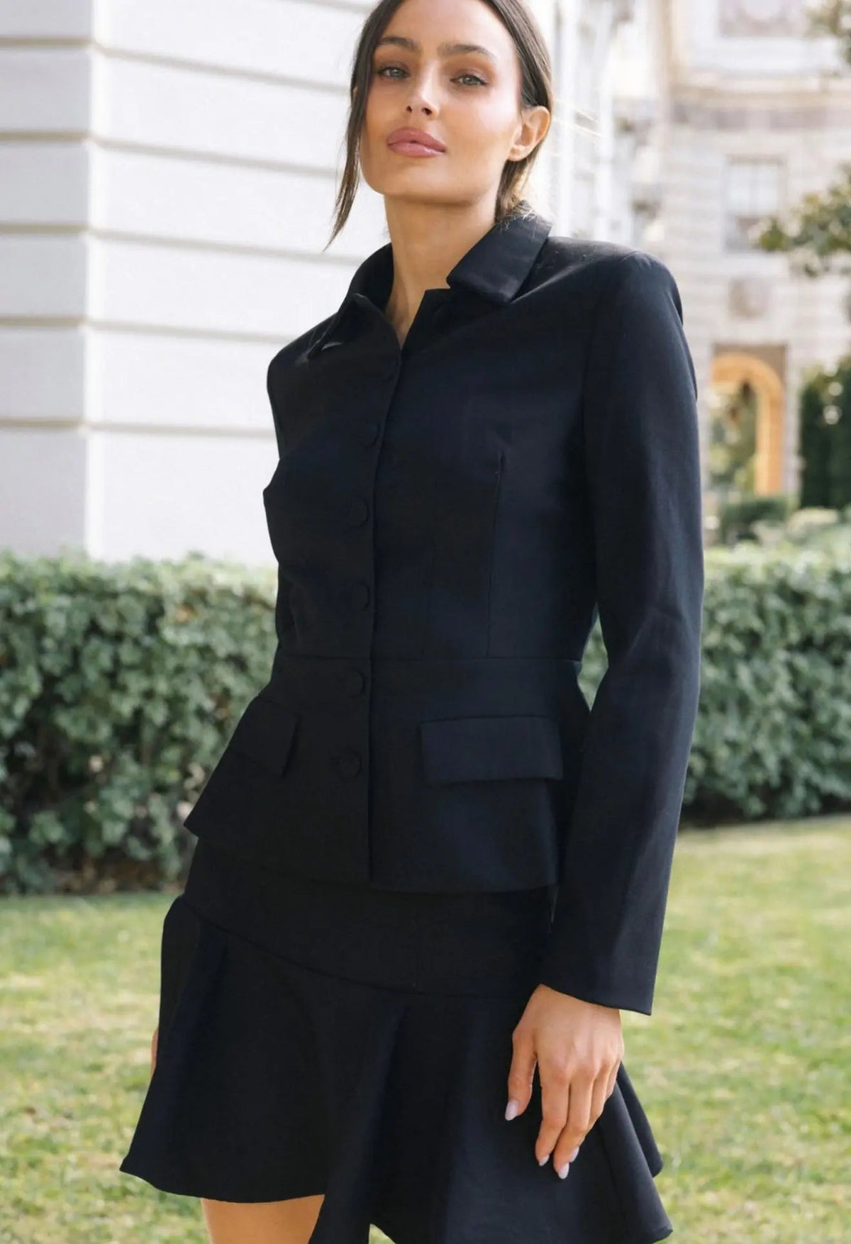 PORTER BLAZER TOP