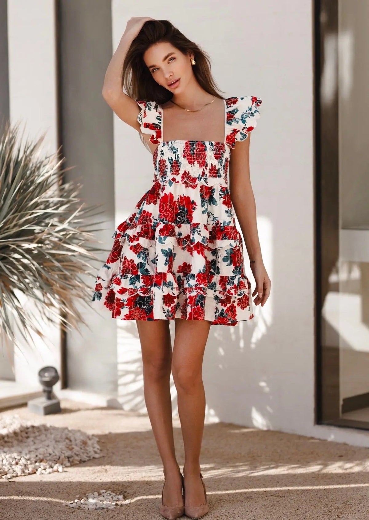 MINI MONACO ROSE DRESS