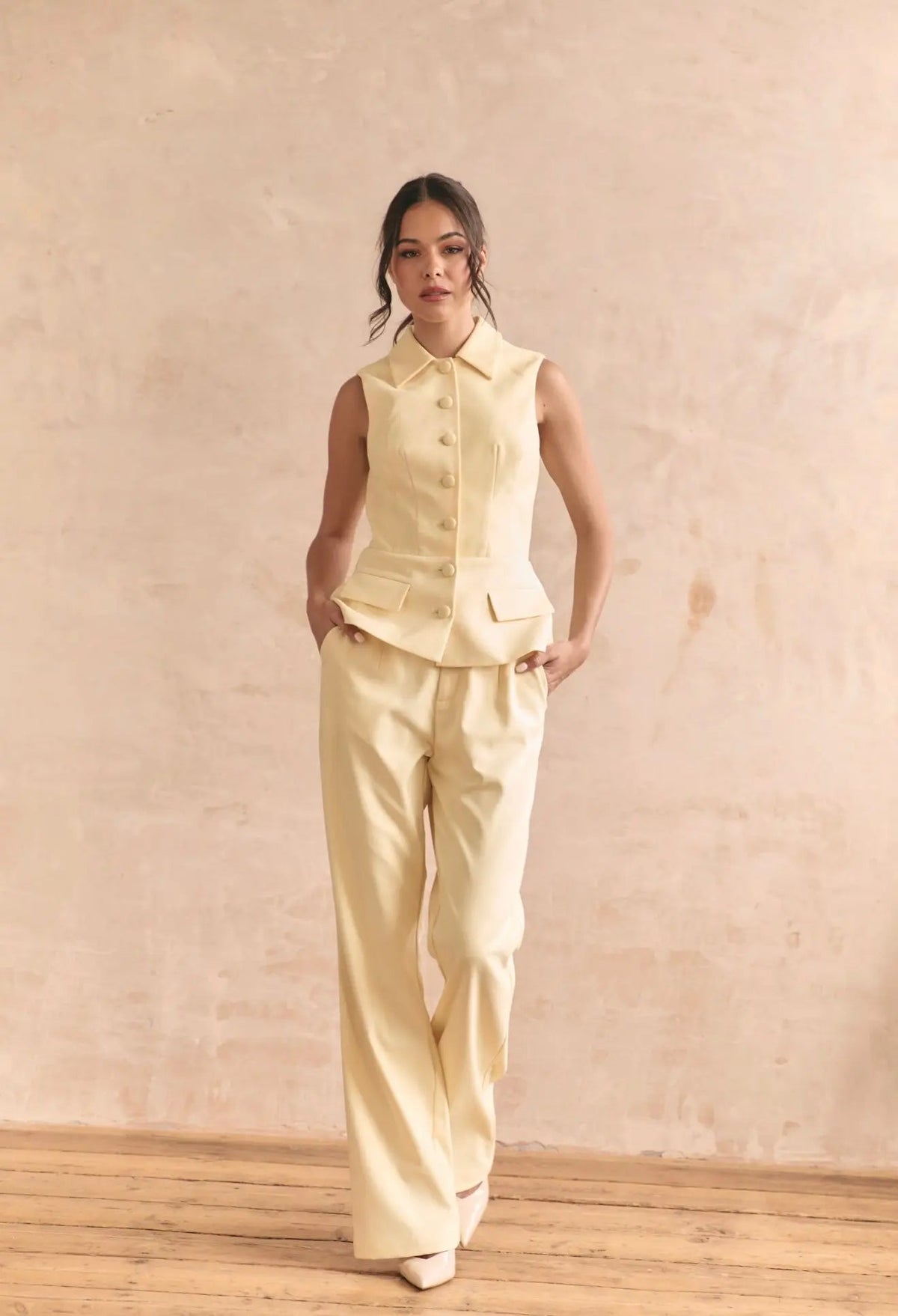 PORTER TROUSERS BUTTERCREAM
