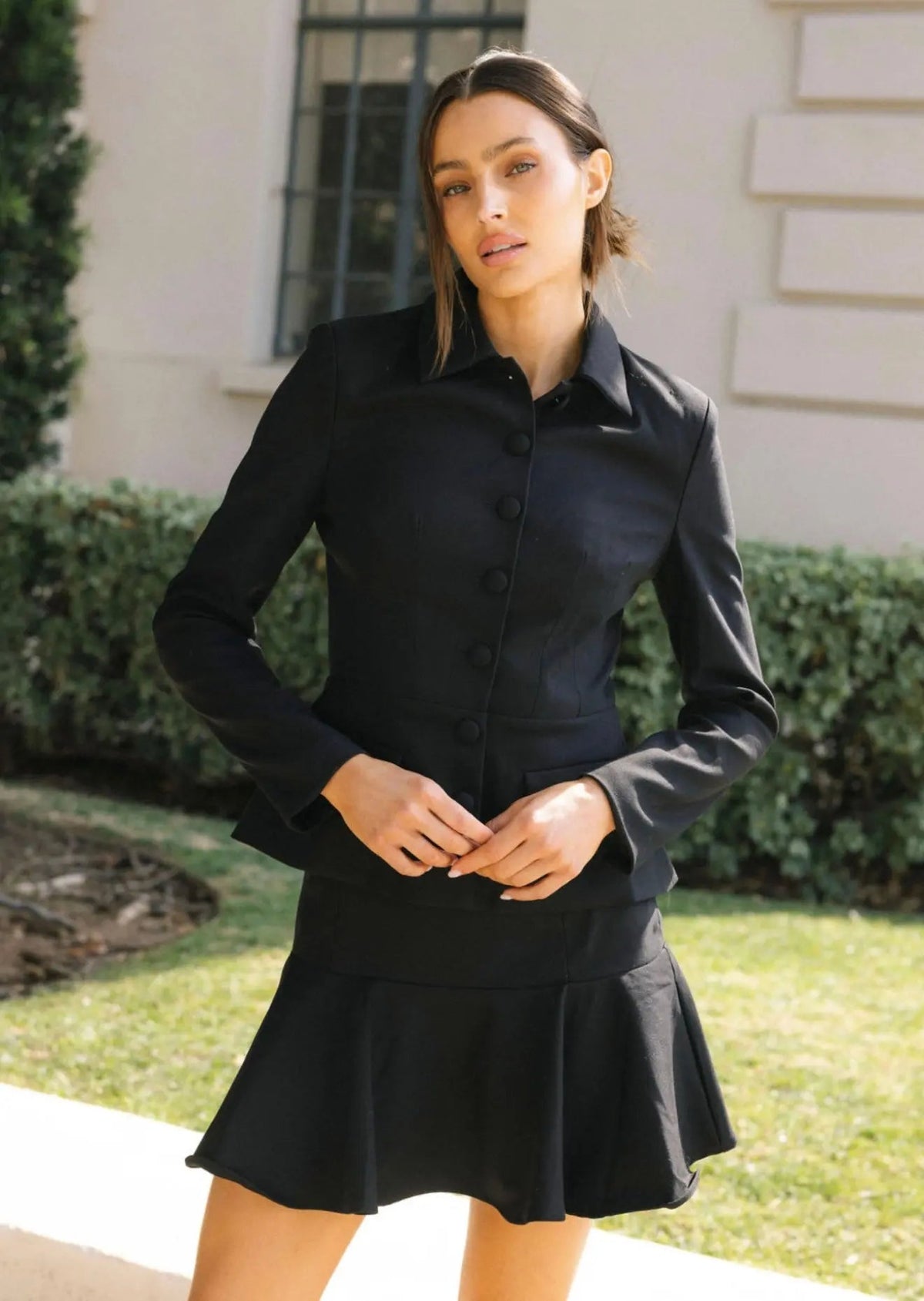 PORTER SKIRT BLACK