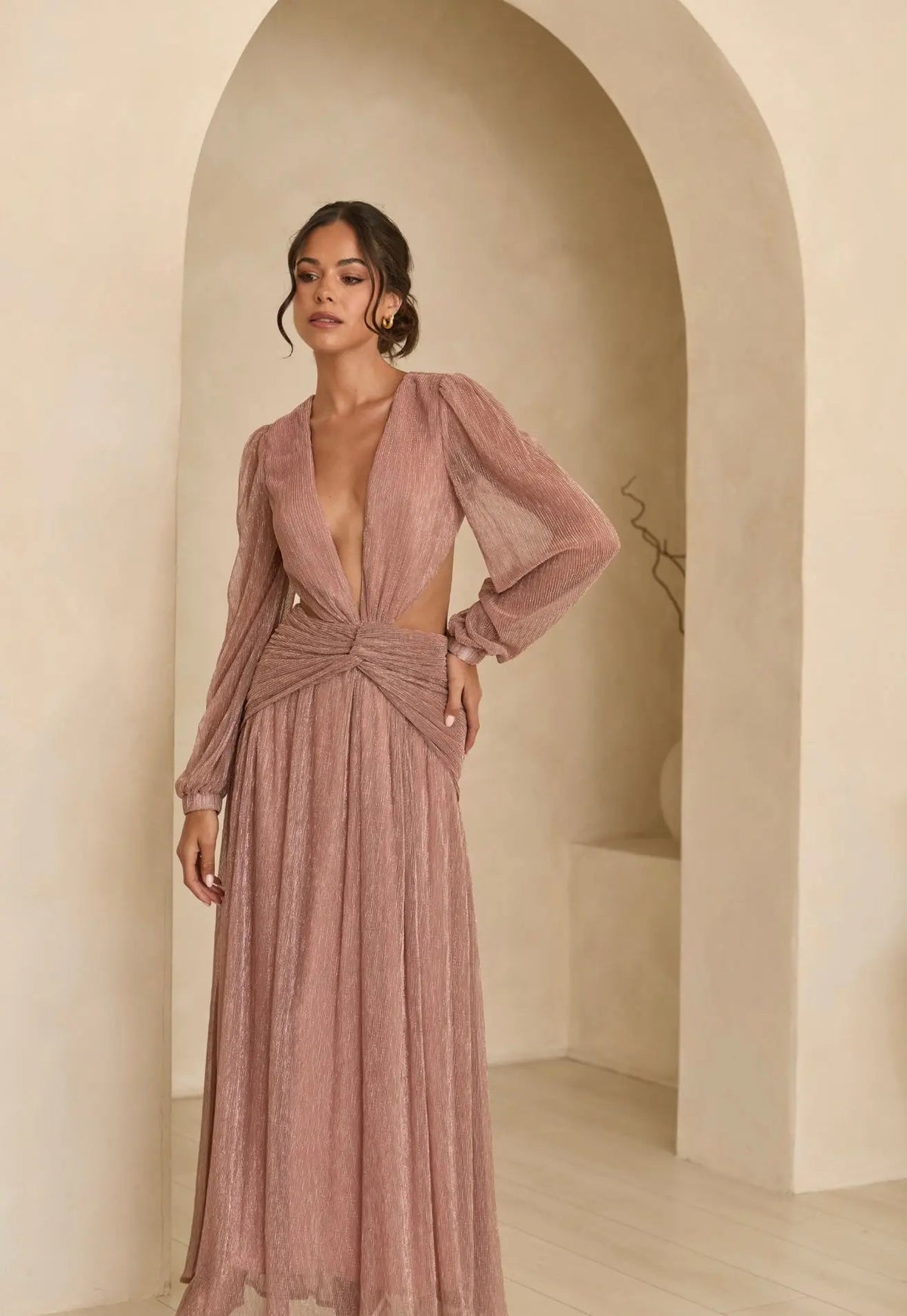 GODDESS DRESS PINK