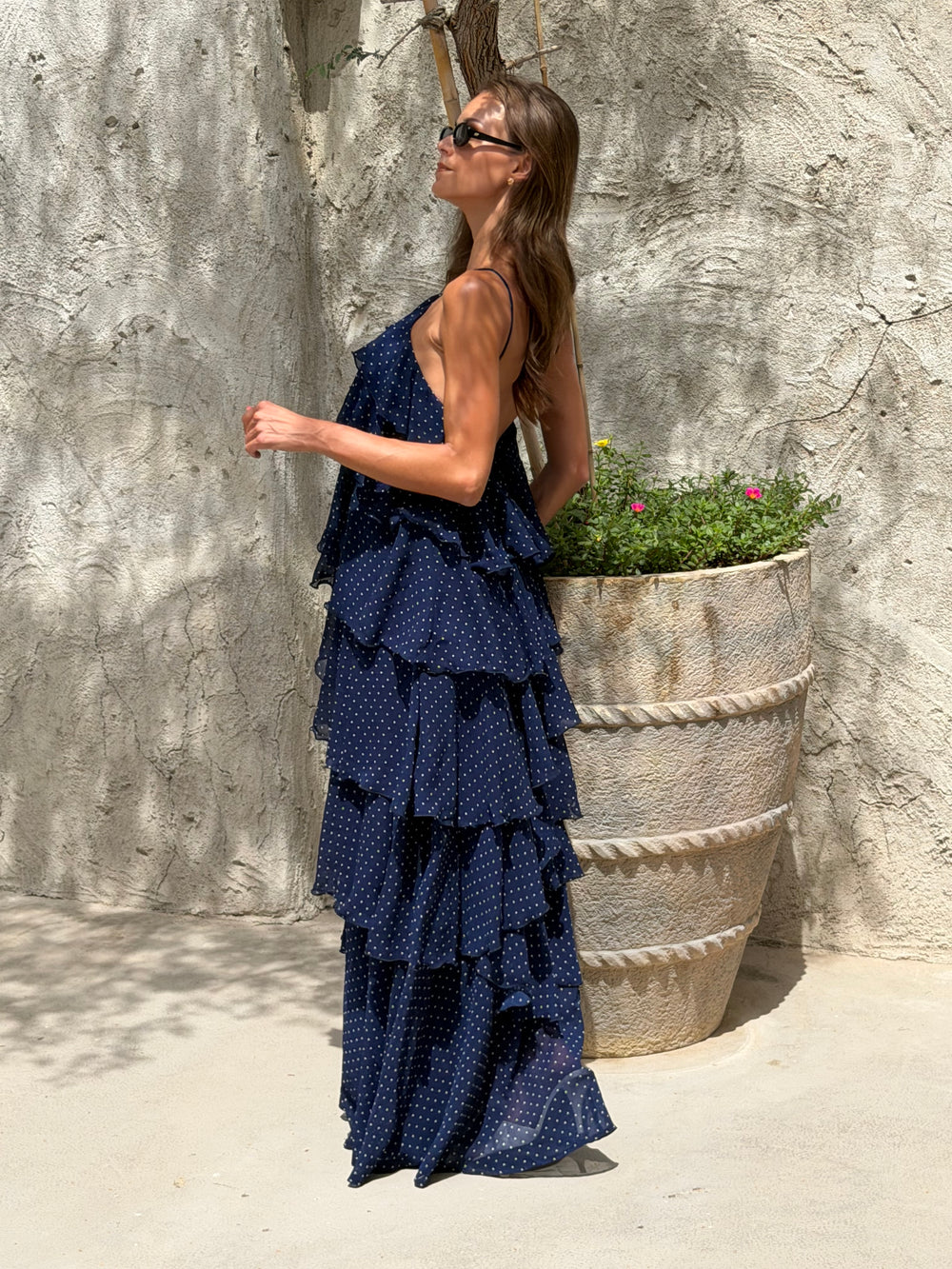 DOLCE POLKA DOT DRESS
