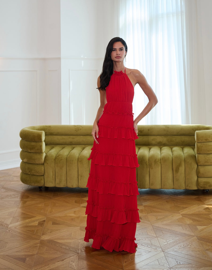 ADA DRESS RED