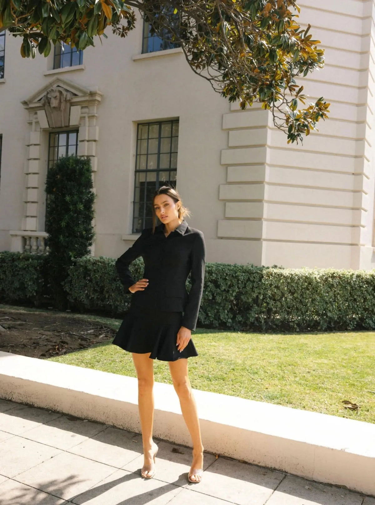 PORTER SKIRT BLACK