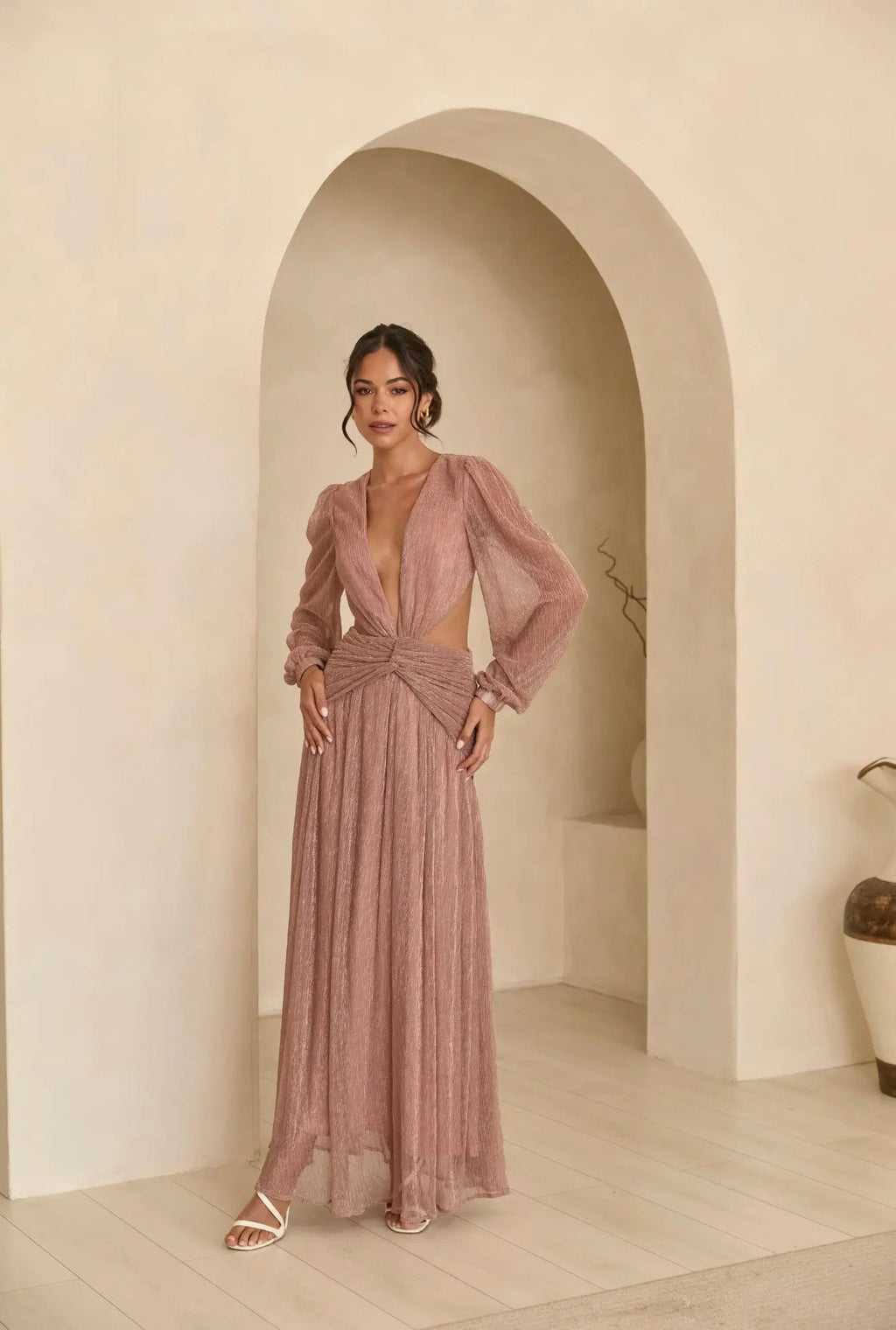 Pink Alb Pink Goddess Maxi Dress | ALB London UK – ALB LONDON UK