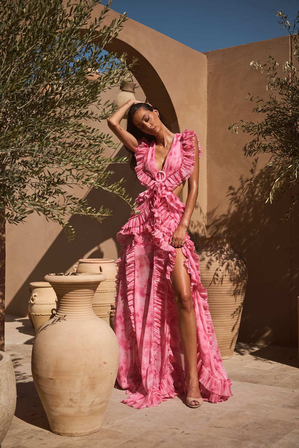 The Cassini Rose Water Dress