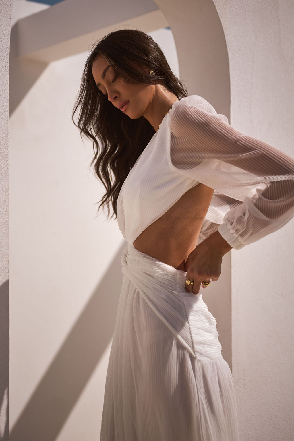 White Goddess Dress