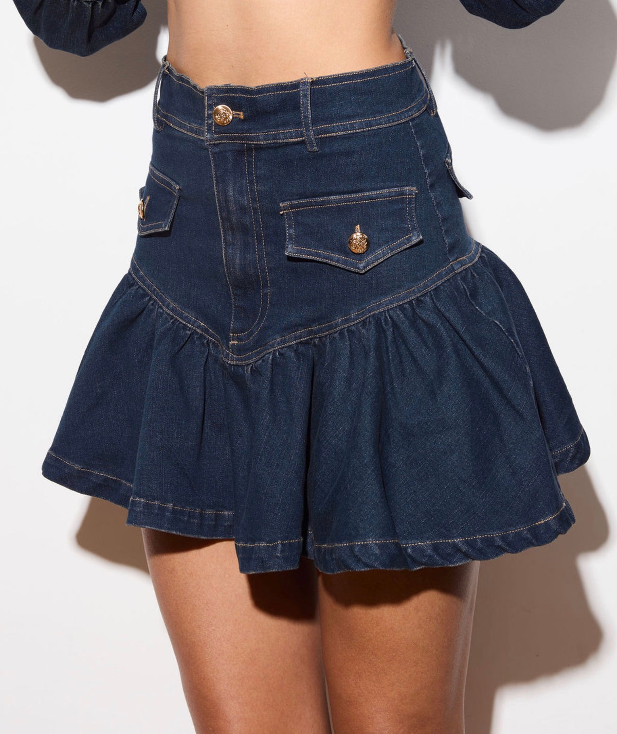 MAE DENIM SKIRT