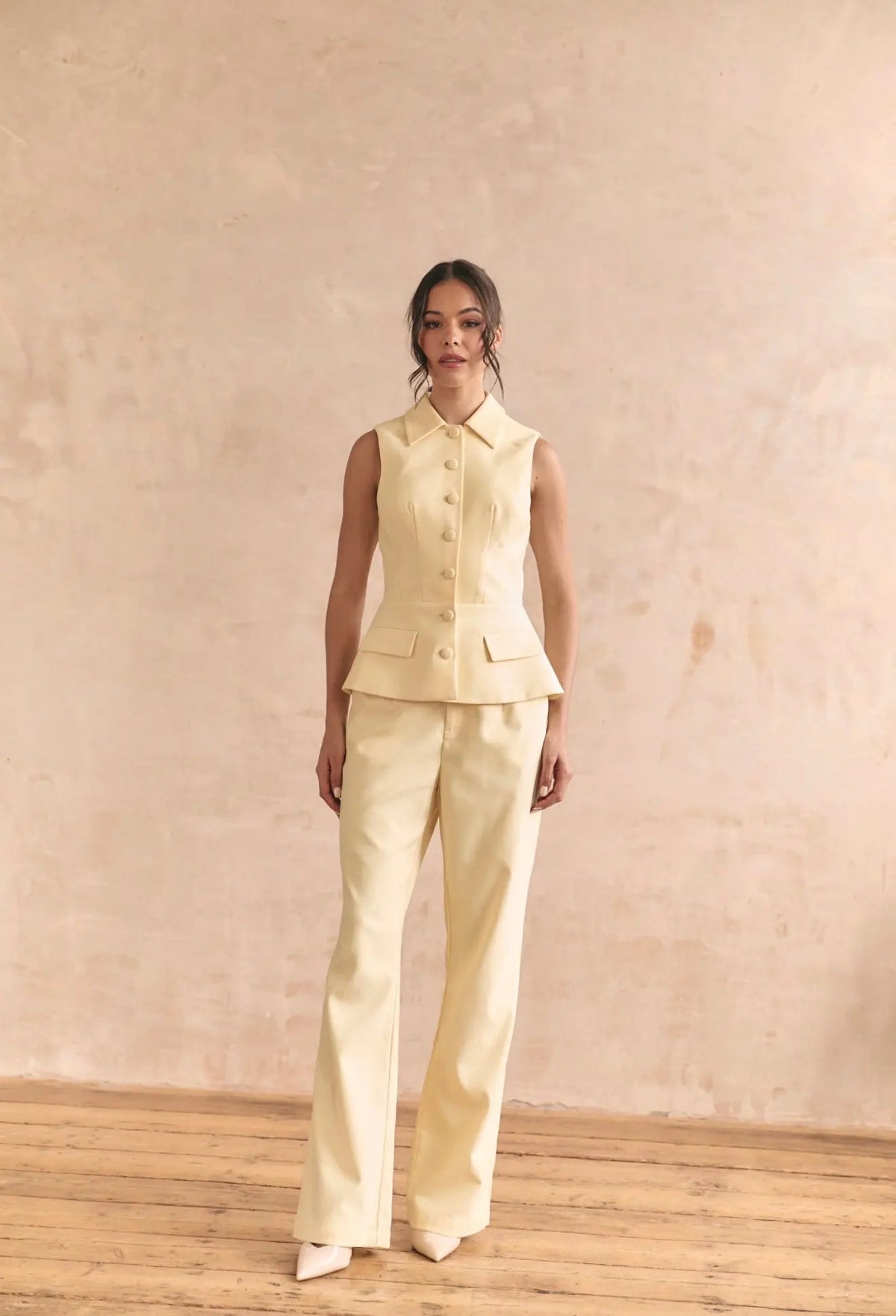 PORTER TROUSERS BUTTERCREAM
