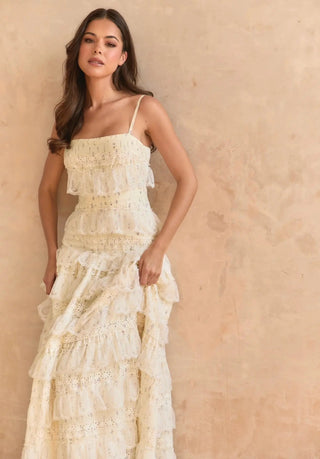 Yellow Lovette Dress