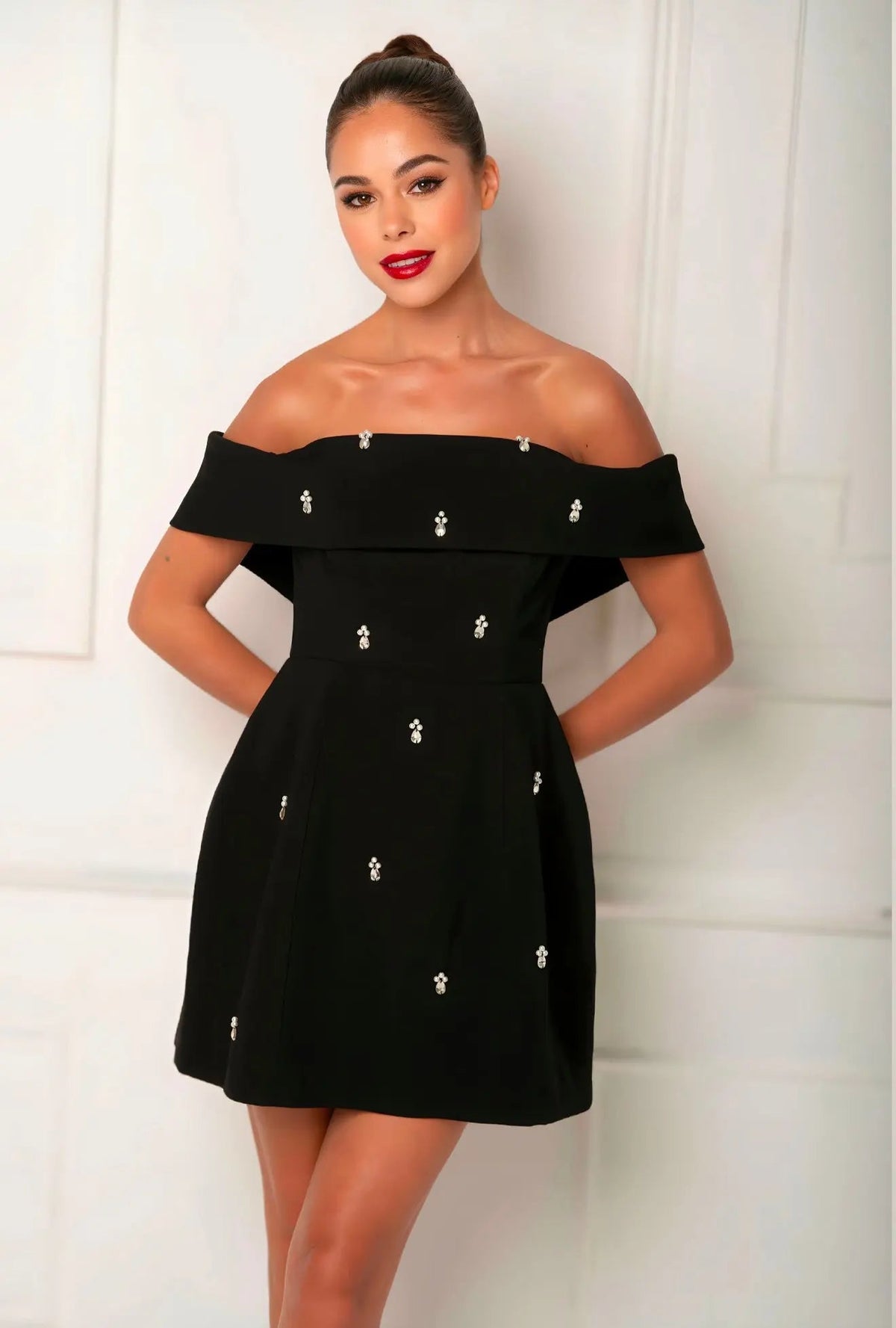 CARTER EMBELLISHED DRESS