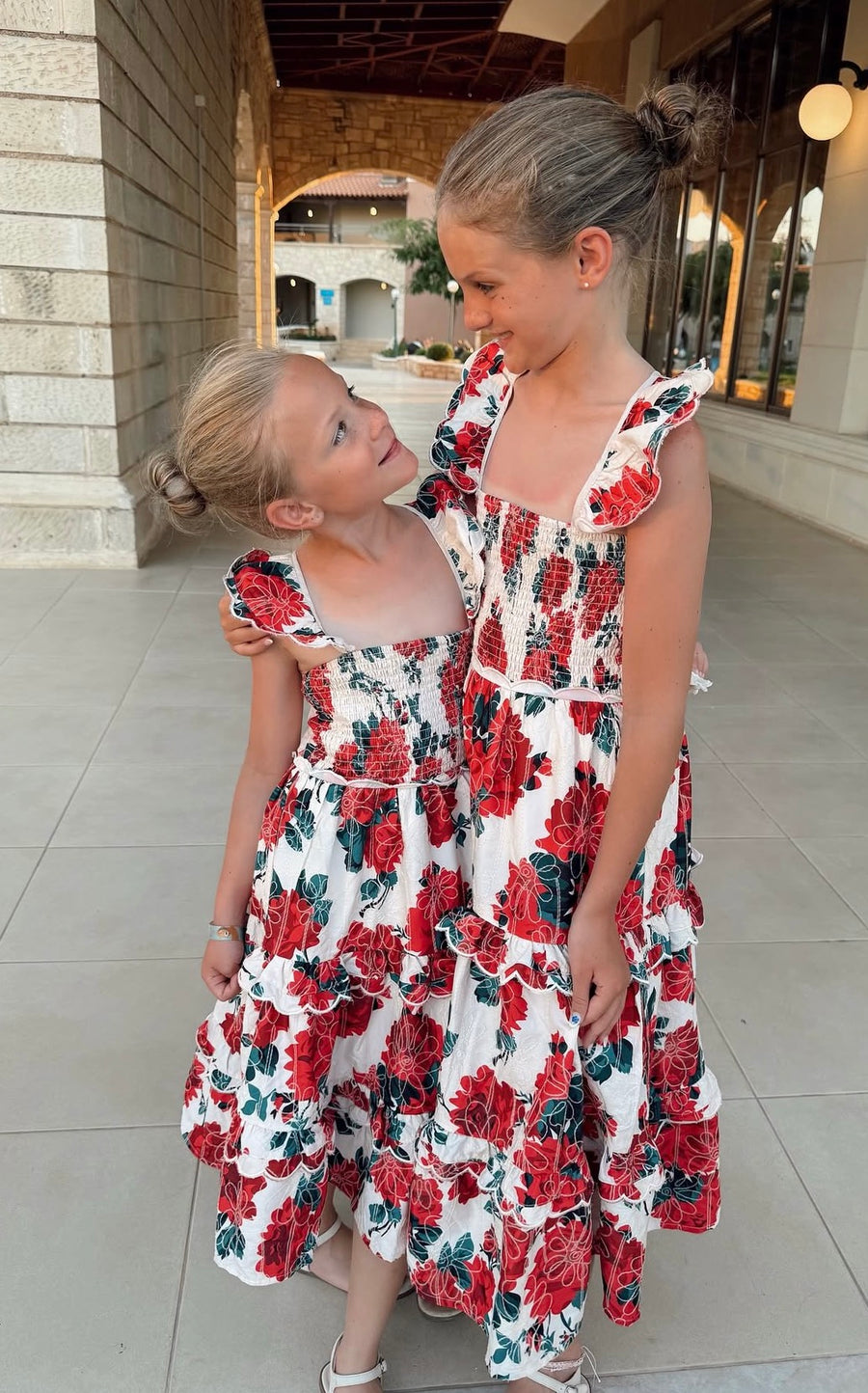 BABY MONACO ROSE DRESS