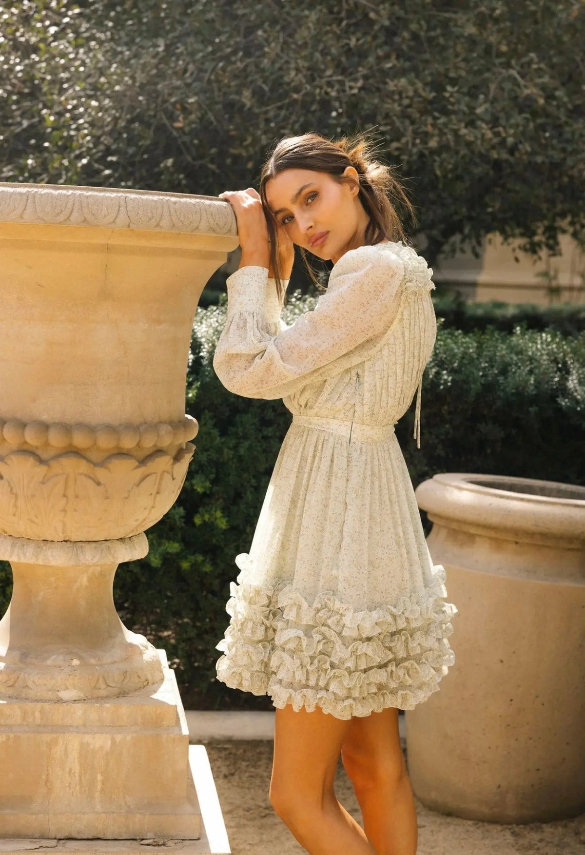 GREEN SWEETHEART DRESS