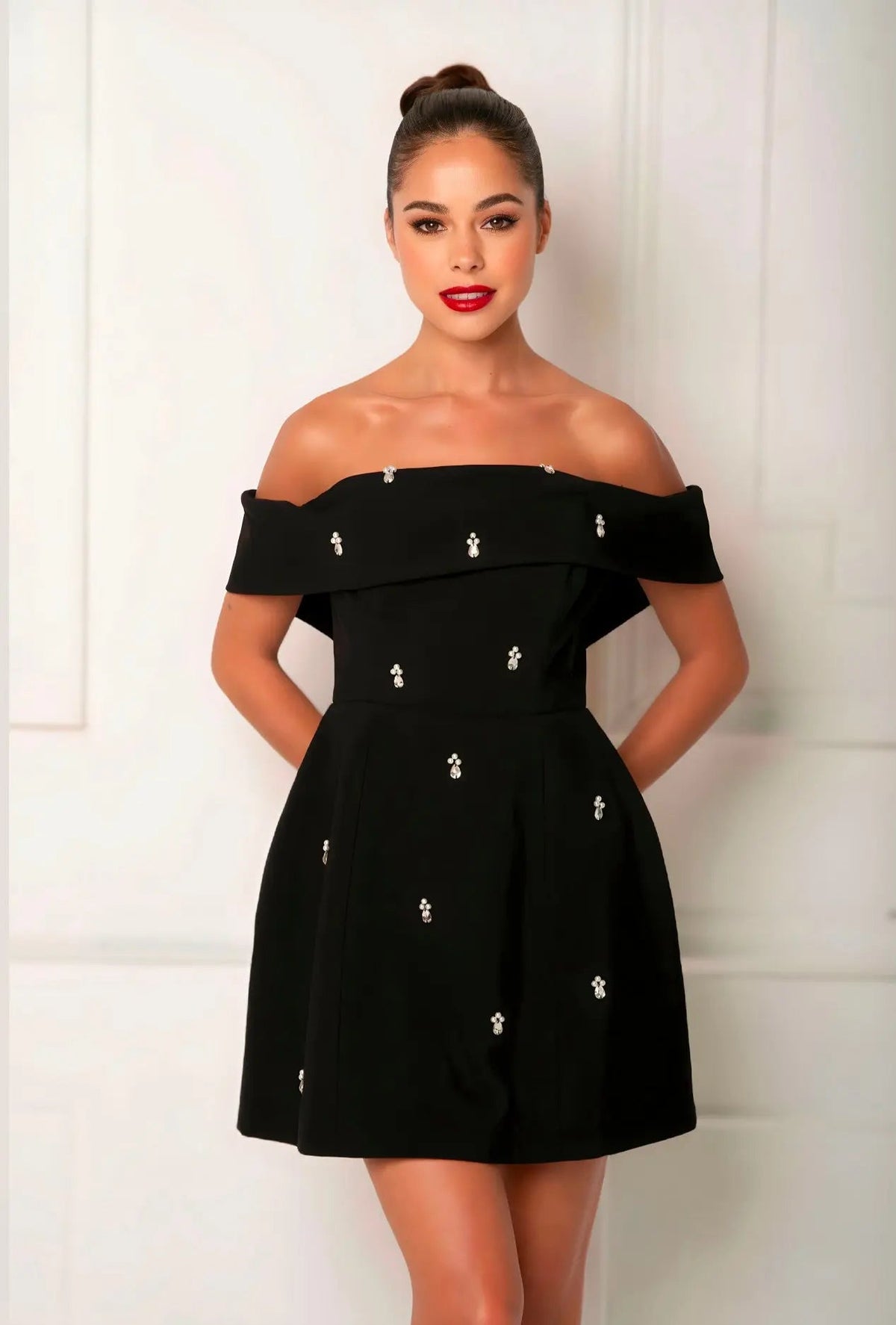 CARTER EMBELLISHED DRESS