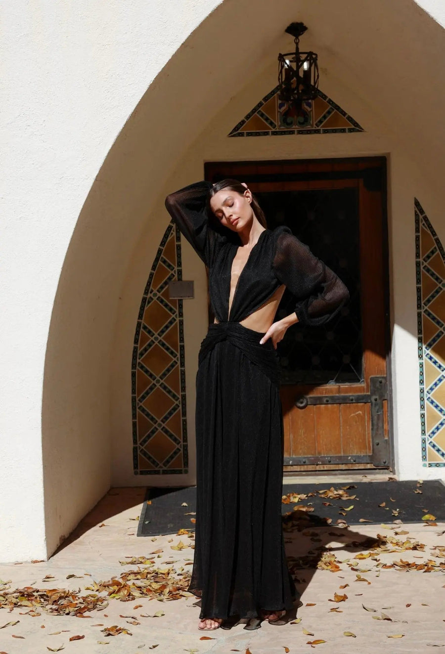 GODDESS DRESS BLACK