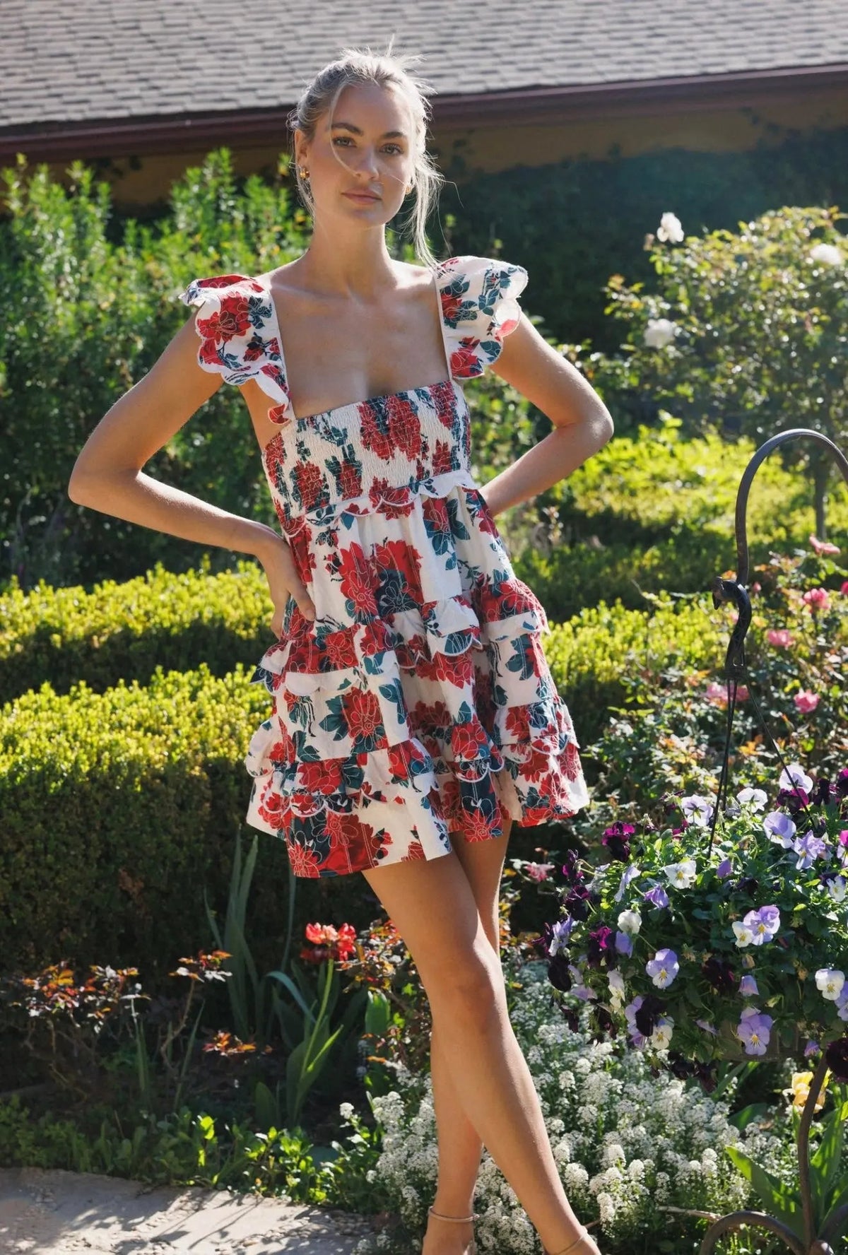 MINI MONACO ROSE DRESS