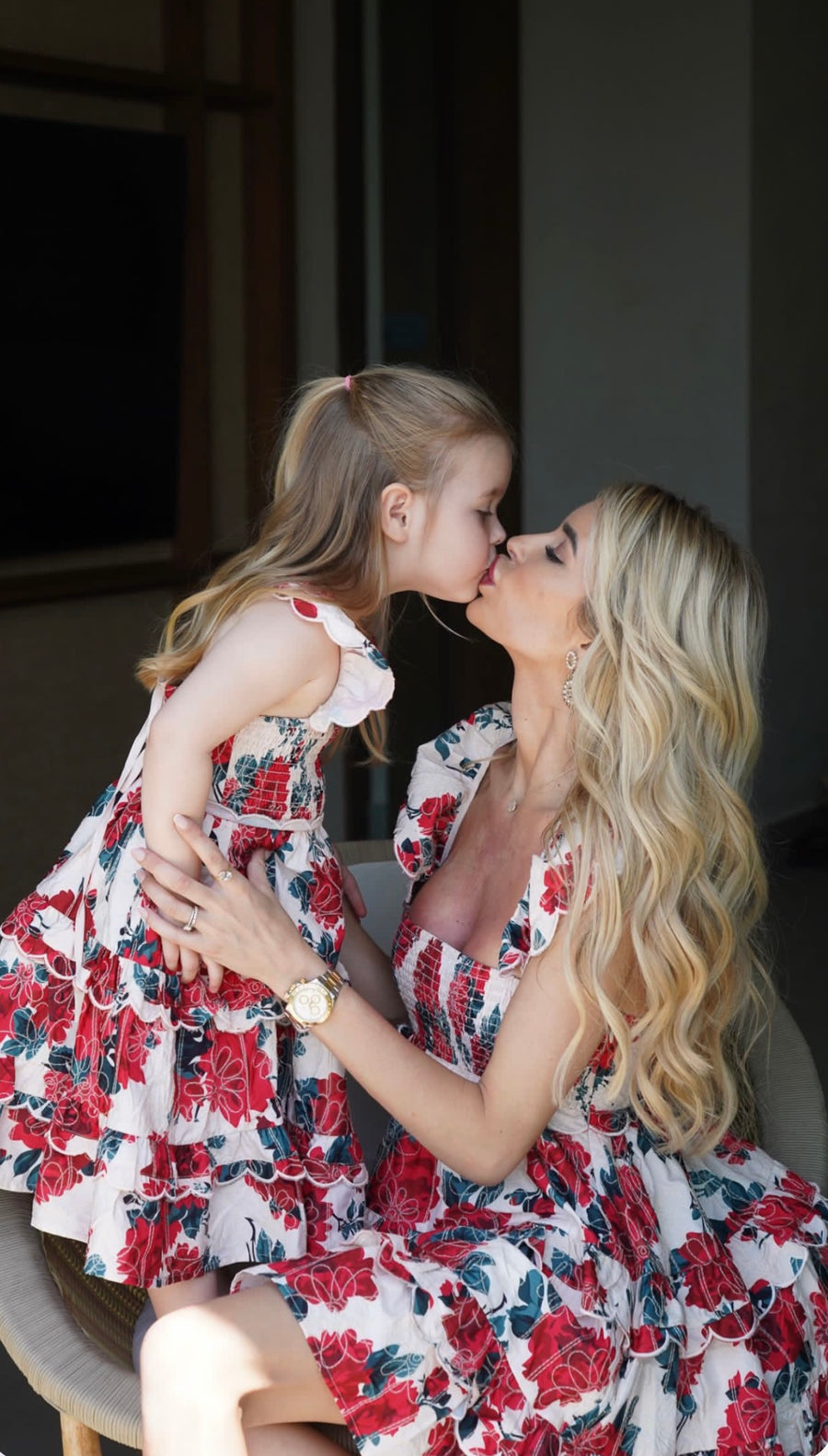 BABY MONACO ROSE DRESS