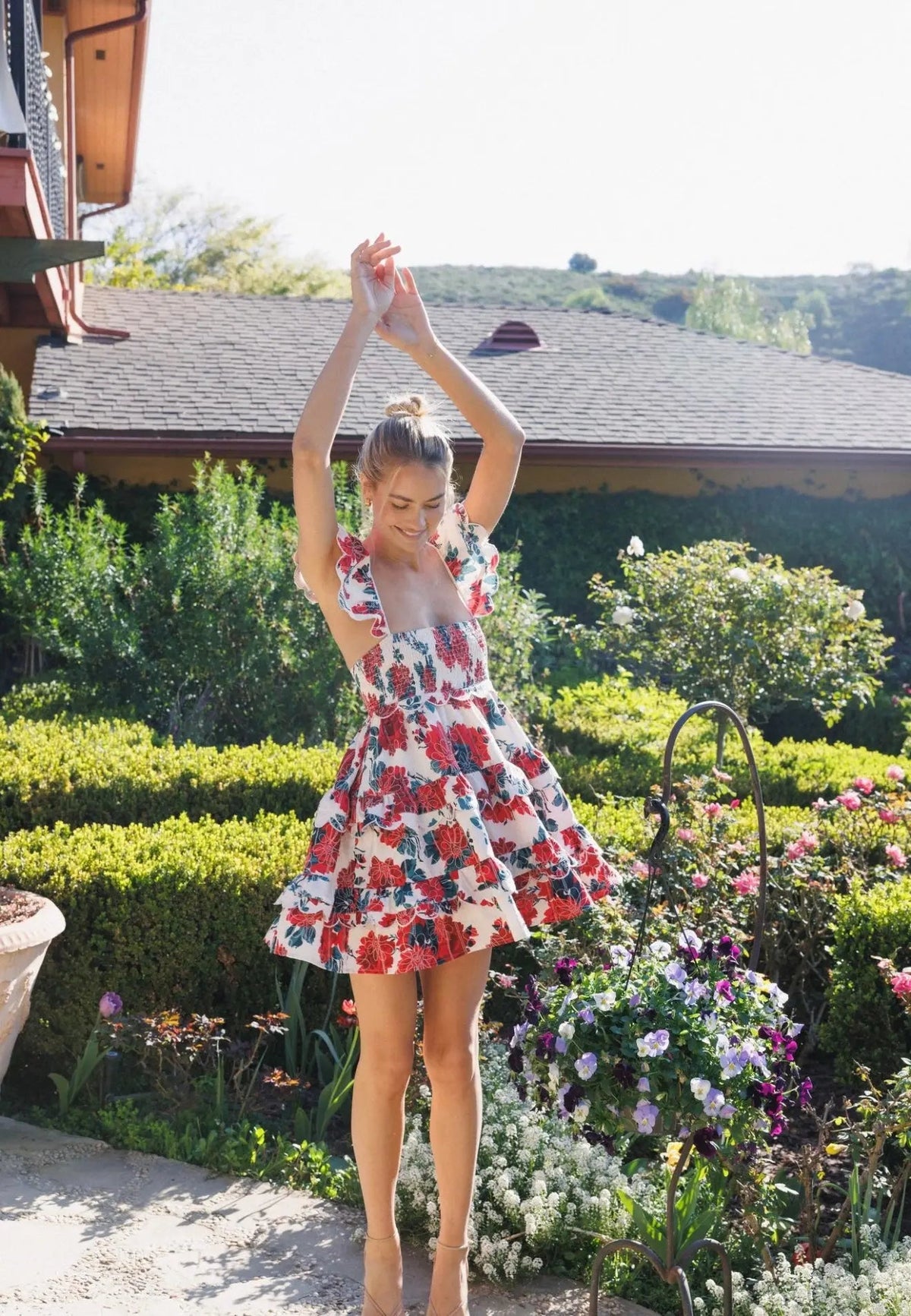 MINI MONACO ROSE DRESS