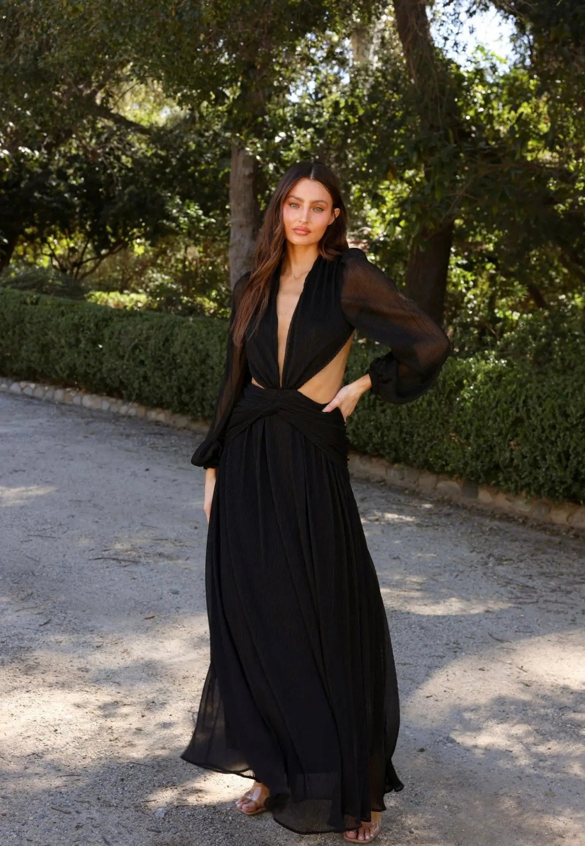 GODDESS DRESS BLACK