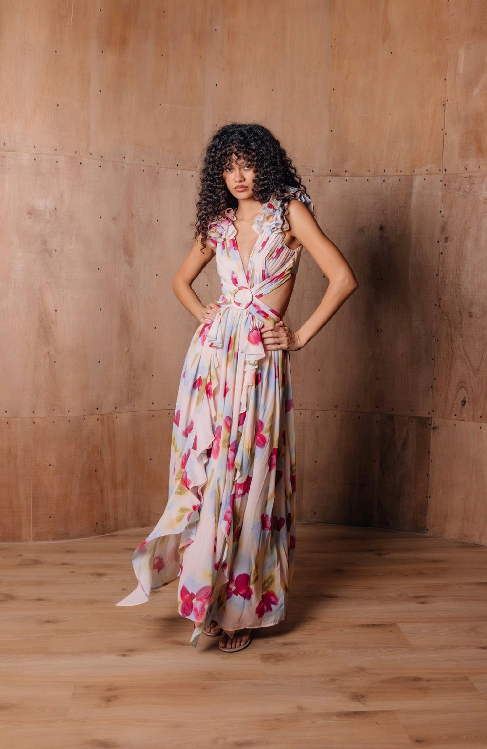 CASSINI MALDIVES DRESS FLORAL