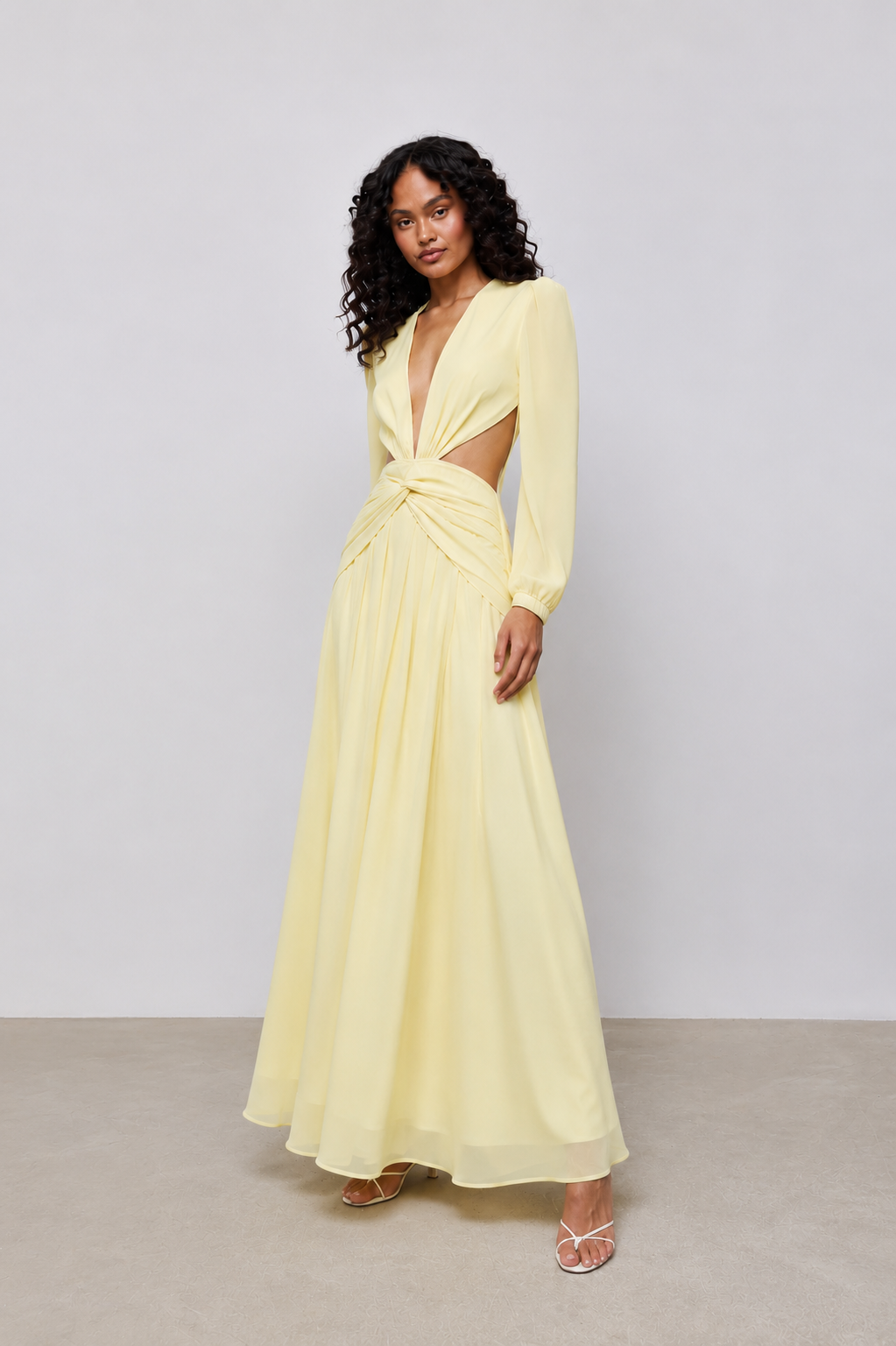 GODDESS DRESS YELLOW
