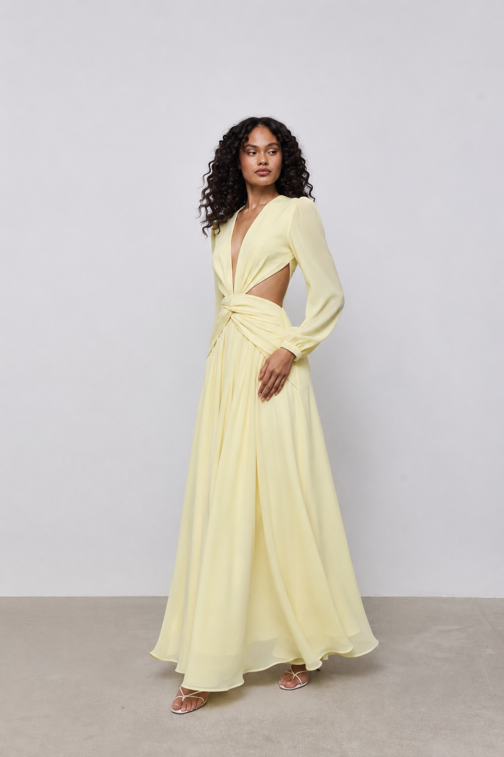 GODDESS DRESS YELLOW