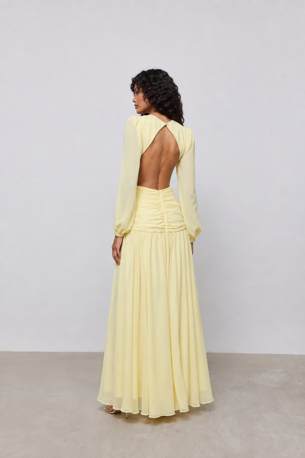GODDESS DRESS YELLOW