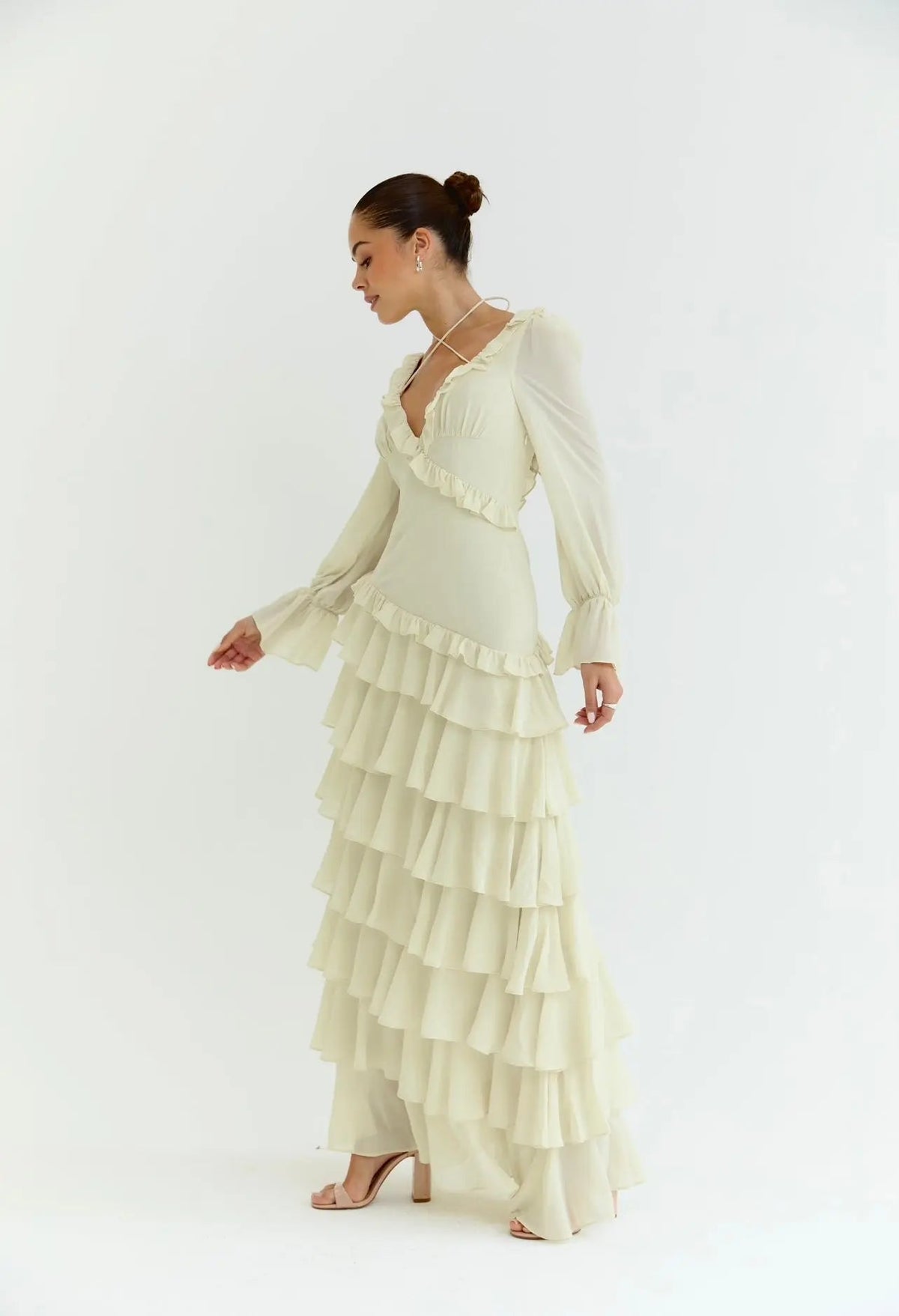 ALB RUFFLE DRESS