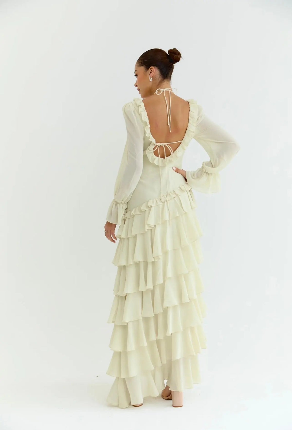 ALB RUFFLE DRESS