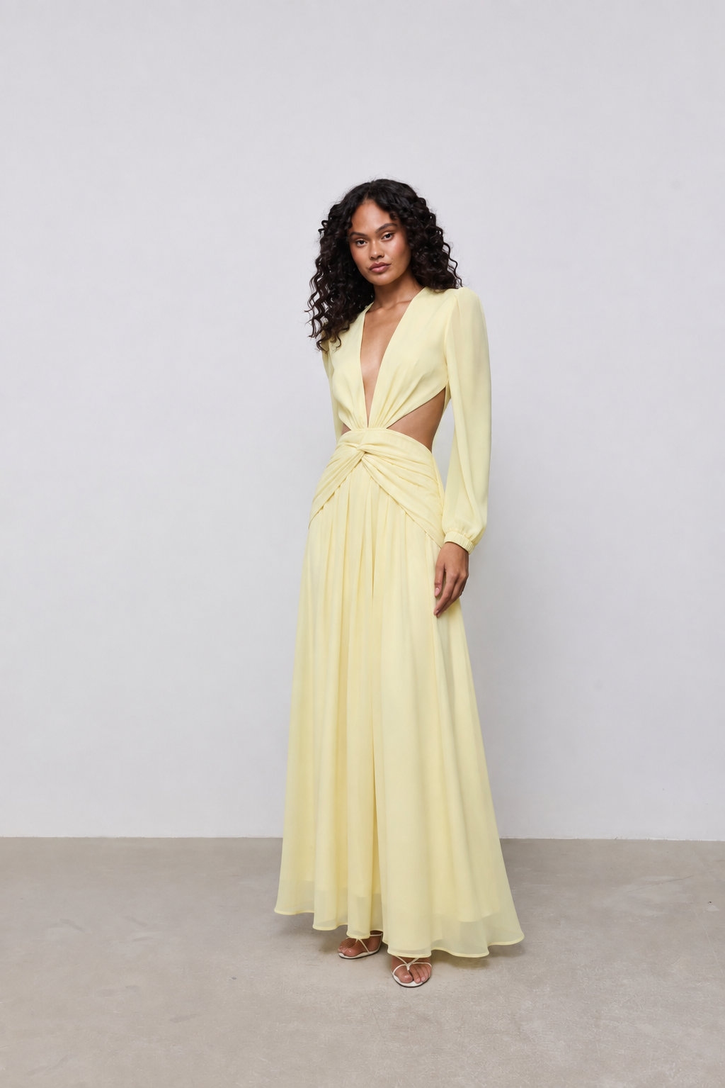 GODDESS DRESS YELLOW